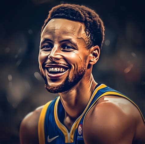 Steph Curry Smiling by FiruKuzan on DeviantArt