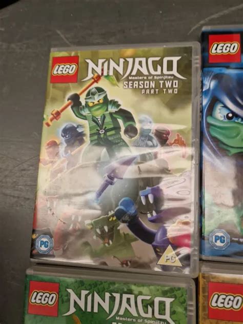 9 X LEGO Ninjago Animation DVD Bundle Collection Job Lot 14 95