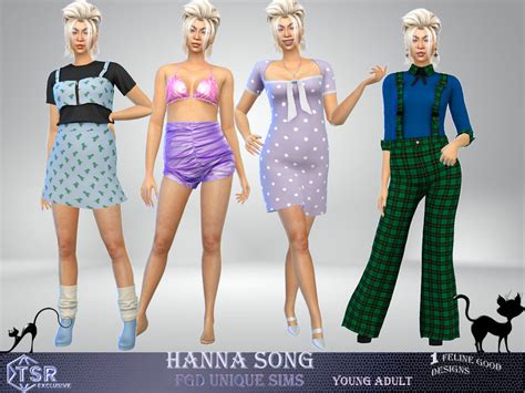 The Sims Resource Hannah Song