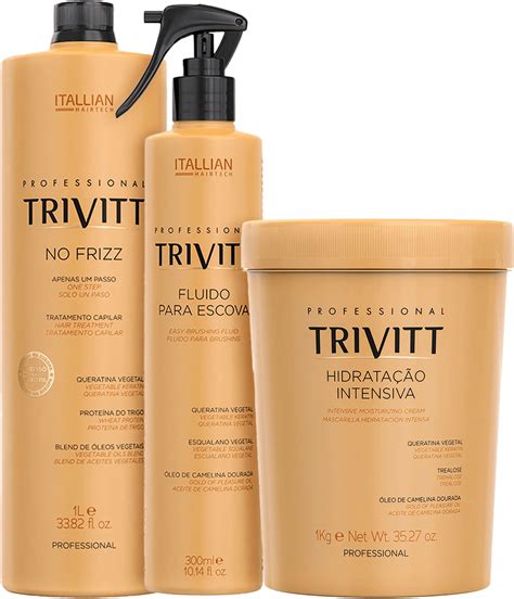 Kit Itallian Hairtech Professional Trivitt Intense Salon Beleza Na Web