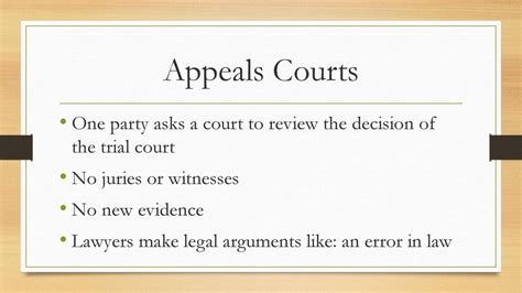 The American Court System Ppt Download