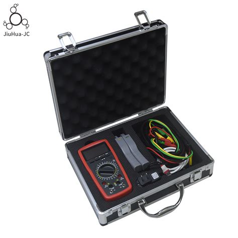 Portable Dual Clamps Digital Double Electric Ac Clamp Phase Voltammetry