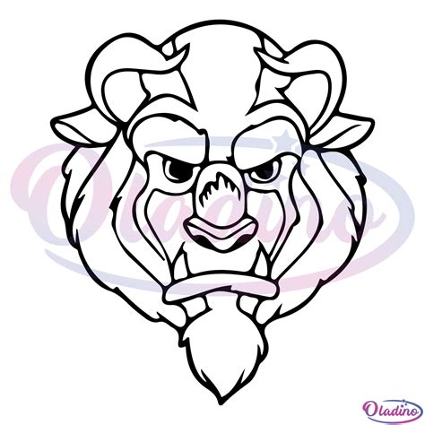 Free Beast SVG Digital File Free Disney Svg, Beauty And The Beast Svg ...