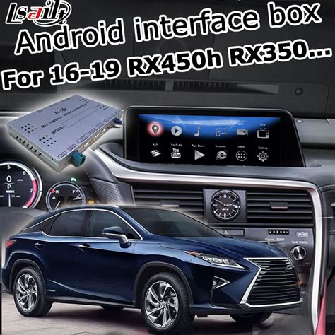 Android Carplay Interface Box For Lexus RX 2016 2019 12 3 Video