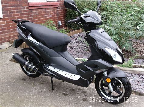 scooter moped direct bikes dbqt black cc