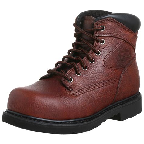 Worx By Red Wing Shoes Mens 5800 6 Oblique Steel Toe Puncture Restant