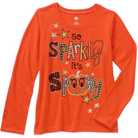 Holiday Wal Mart Halloween Ls Graphic Tee Walmart