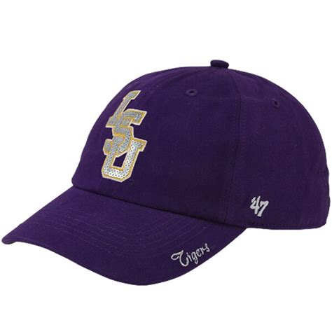 '47 Brand LSU Tigers Sparkle Adjustable Hat - Purple - Fanatics.com