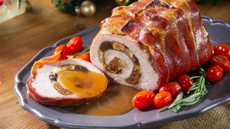 Lomo relleno navideño Delicioso Univision