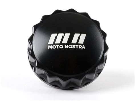 Fuel Tank Cap MOTO NOSTRA CNC Black Shiny Vespa GTS 125