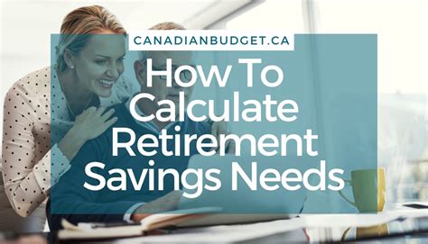 how to calculate retirement needs