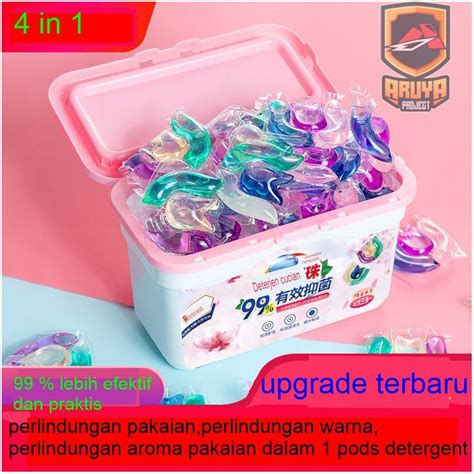 Jual Detergen Laundry Pods Gel Ball Manik Manik Detergen Pcs