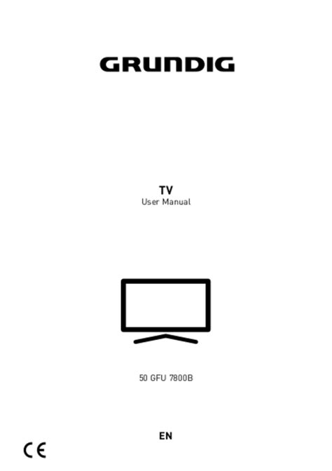Bedienungsanleitung Grundig 50 GFU 7800B (117 Seiten)