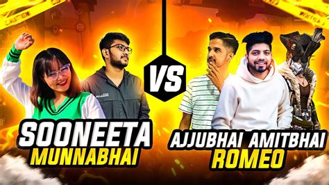 Ajjubhai Amitbhai Romeo Vs Sooneeta Munnabhai Epic Match Must