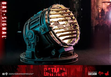 PRE ORDER DICIEMBRE 2023 HOT TOYS 1 6 THE BATMAN BAT SIGNAL 24 CM MMSANIME Figuras De