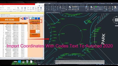 How To Import X Y Z Coordinates From Excel To Autocad YouTube