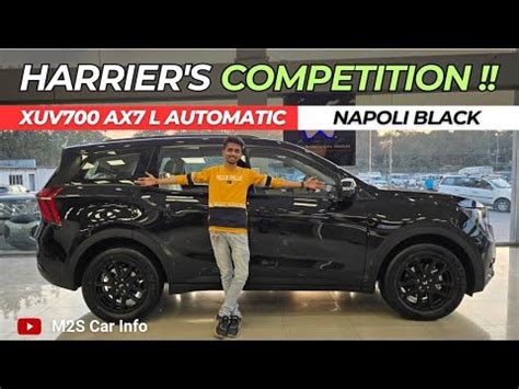 Mahindra XUV700 New Black Colour 2024 XUV700 AX7L Automatic On