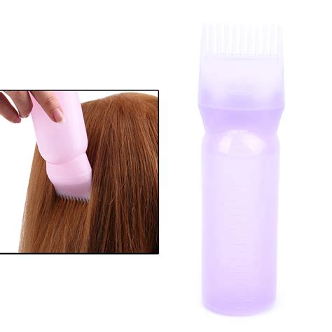 120ml Empty Hair Dye Bottle Plastic Salon Hair Coloring Dyeing Bottles