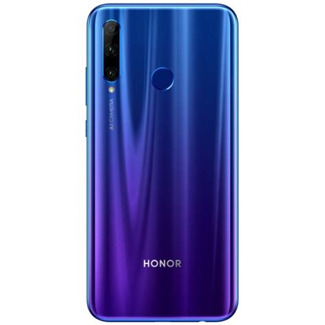 Купить Смартфон Honor 10i 4/128Gb Мерцающий синий в интернет-магазине ...