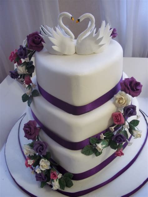 Heart Shaped Wedding Cake - CakeCentral.com