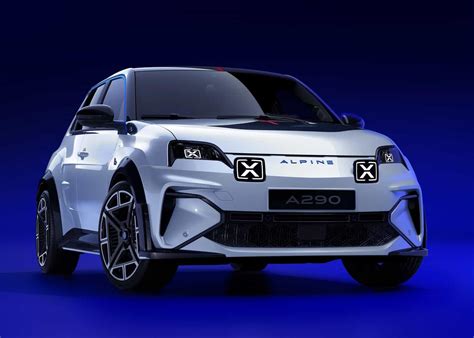 Rsreplacing Alpine A290 Debut As Brands First Electric Hot Hatch