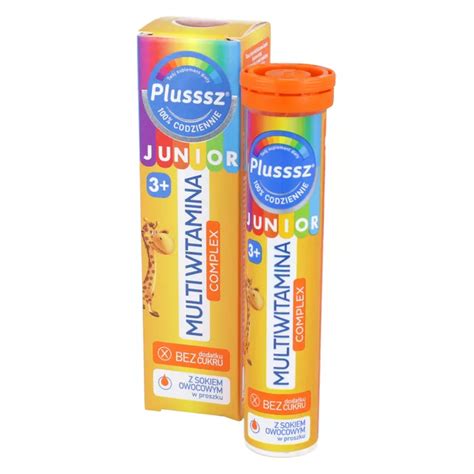 Plusssz Junior Multiwitamina Complex Od Roku Ycia Tabletek