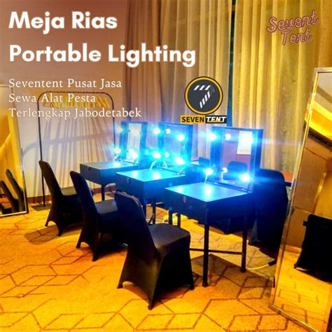 Sewa Meja Rias Portable Lighting Jakarta Harga Terbaru 2024