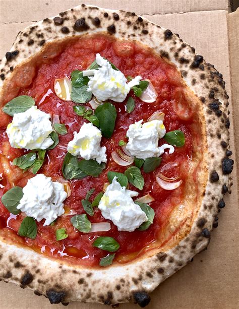 Sourdough Marinara With Garlic Burratta And Fresh Oregano 3 H RT 46