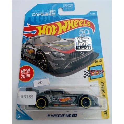 Jual Hot Wheels 16 Mercedes AMG GT3 Grey Akta Factory Seal Di Seller RoyAleksander Manggarai