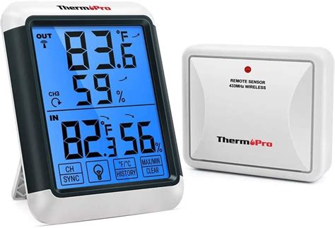 Thermopro Tp Digital Wireless Hygrometer Indoor Outdoor