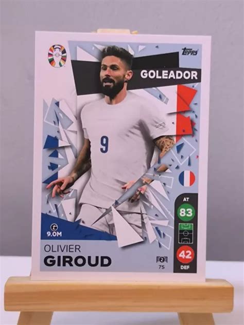 OLIVIER GIROUD 75 Exclusivo Lidl Uefa Euro 2024 Germany Match Attax