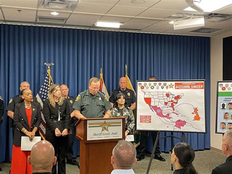 Sex Workers And Clients Arrested In Florida Human Trafficking Sting