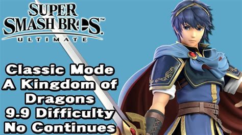 Super Smash Bros Ultimate Classic Mode 99 Intensity No Continues