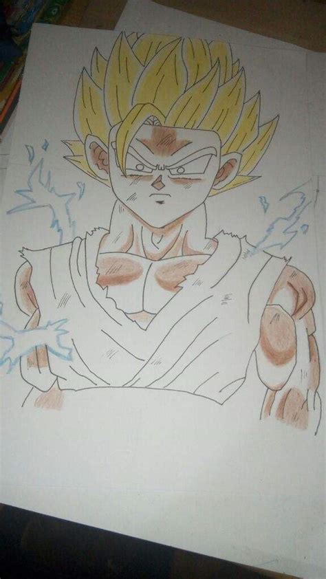 Gohan Ssj Mi Propio Arte Dibujarte Amino