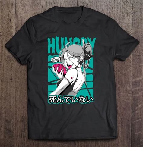 Ecchi Zombie T Shirt Girl Lewd Waifu Anime Hentai Movies Gothic Clothes Tee Shirt Hippie Clothes