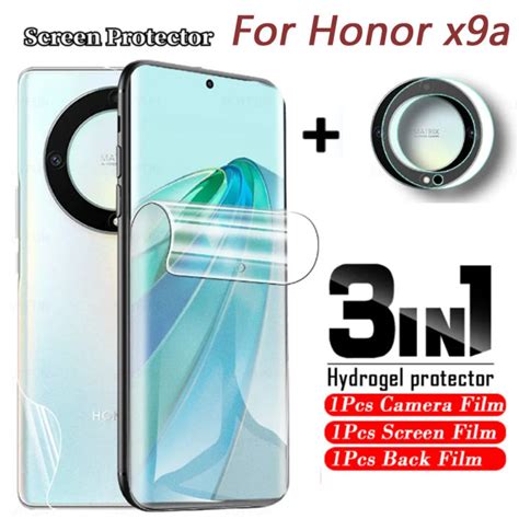 Front Back Soft Hydrogel Film For Honor X9a 5G Screen Protector Not