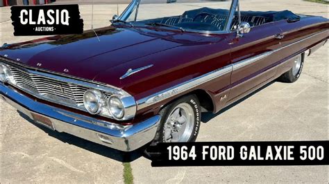 1964 Ford Galaxie 500 Convertible Walk Around Youtube