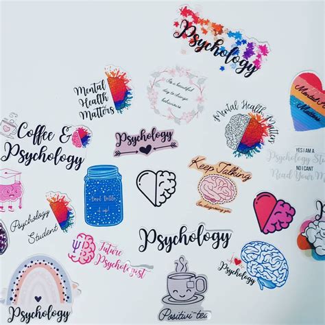 Psychology Theme Sticker Pack Etsy Uk