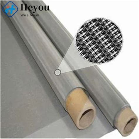 304hp 325 Mesh Stainless Steel Dutch Weave Wire Screen Printing Wire Mesh Price Wire Mesh And