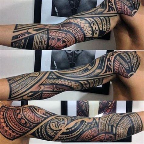 90 Tribal Sleeve Tattoos For Men Manly Arm Design Ideas