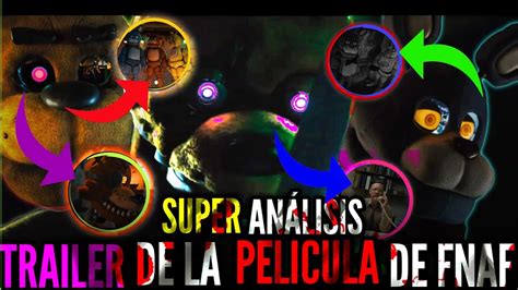 SPRINGTRAP EN LA PELÍCULA SUPER ANALISIS AL NUEVO TRAILER DE LA