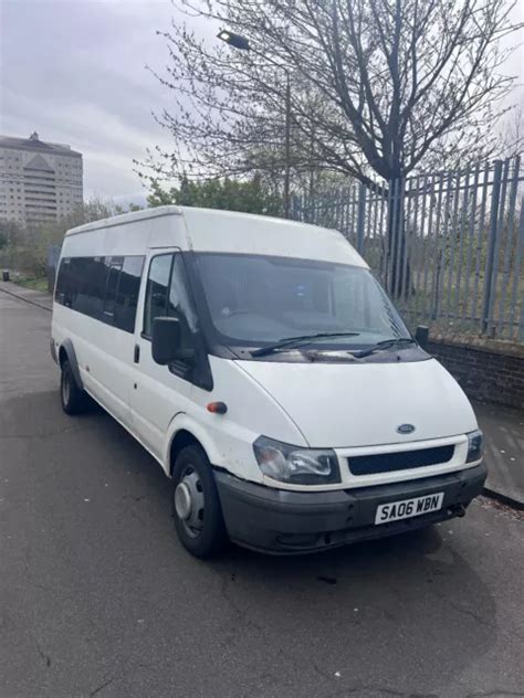 Ford Transit 17 Seater Minibus 2006 £2 495 00 Picclick Uk