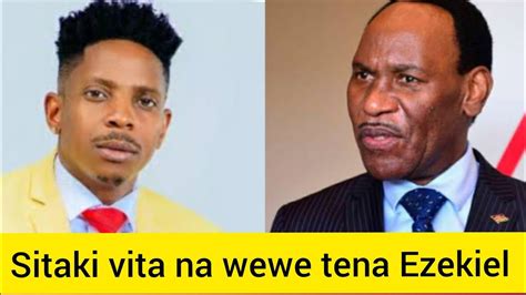 Ezekiel Mutua Kua Mutu Wa Nguvu Kama Jina Yako Erick Omondi To Ezekiel