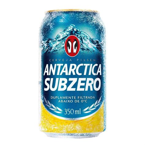 Cerveja Antarctica Subzero Lt 350ml Supertem