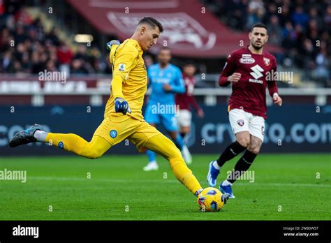 Turin Italy 07th Jan 2024 Pierluigi Gollini Of SSC Napoli Seen In