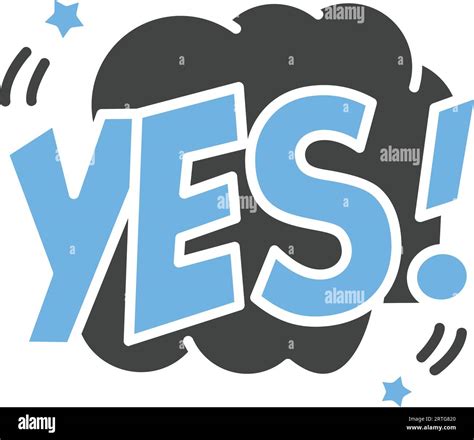 Yes Bubble Icon Image Stock Vector Image And Art Alamy