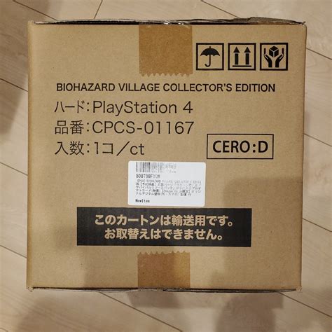 Yahoo オークション BIOHAZARD VILLAGE COLLECTORS EDITION PS4