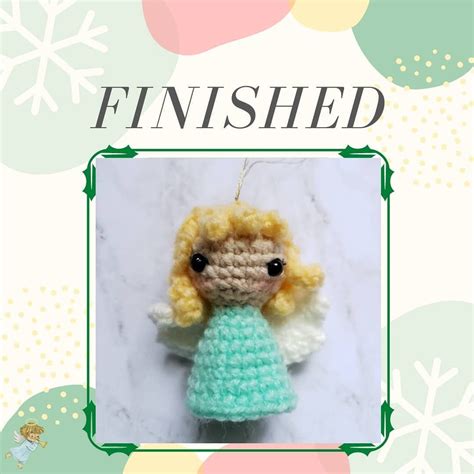 Free Crochet Pattern Angel With Blonde Hair