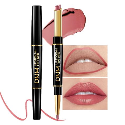 Amazon Evpct Pcs Nude Pink Velvet Matte Lip Liner And Lipstick