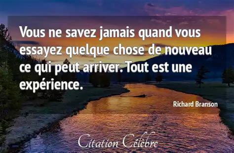 Citation Richard Branson Chose Vous Ne Savez Jamais Quand Vous